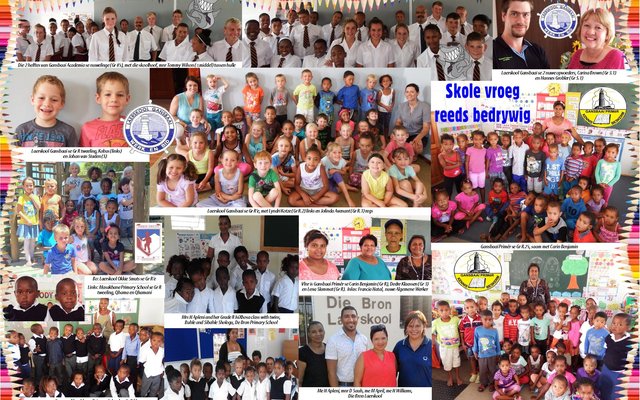 Gansbaai Skole vroeg reeds Bedrywig Collage deur Monica Hayes_1